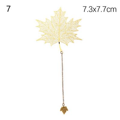 14 μοντέλα Ρετρό μεταλλική φούντα σελιδοδείκτης σε κινέζικο στυλ Δημιουργική φλέβα φύλλων κούφια δείκτες βιβλίων Χάλκινη θήκη βιβλίων Προμήθειες γραφικής ύλης