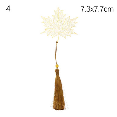 14 μοντέλα Ρετρό μεταλλική φούντα σελιδοδείκτης σε κινέζικο στυλ Δημιουργική φλέβα φύλλων κούφια δείκτες βιβλίων Χάλκινη θήκη βιβλίων Προμήθειες γραφικής ύλης