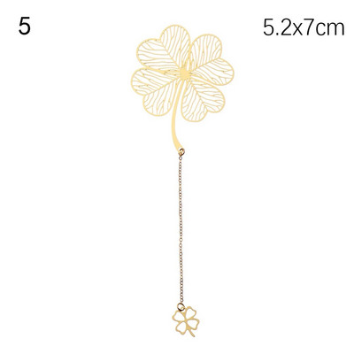 14 μοντέλα Ρετρό μεταλλική φούντα σελιδοδείκτης σε κινέζικο στυλ Δημιουργική φλέβα φύλλων κούφια δείκτες βιβλίων Χάλκινη θήκη βιβλίων Προμήθειες γραφικής ύλης