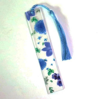 Σειρά λουλουδιών W047 Ακρυλικά σημάδια βιβλίου Λουλούδια Χάρακας Λωρίδα ανάγνωσης Βιβλίου Σήμανση δημιουργικού γραφείου λωρίδες σήμανσης Ευρετήριο Ετικέτα σελιδοδείκτης