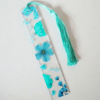 Σειρά λουλουδιών W047 Ακρυλικά σημάδια βιβλίου Λουλούδια Χάρακας Λωρίδα ανάγνωσης Βιβλίου Σήμανση δημιουργικού γραφείου λωρίδες σήμανσης Ευρετήριο Ετικέτα σελιδοδείκτης