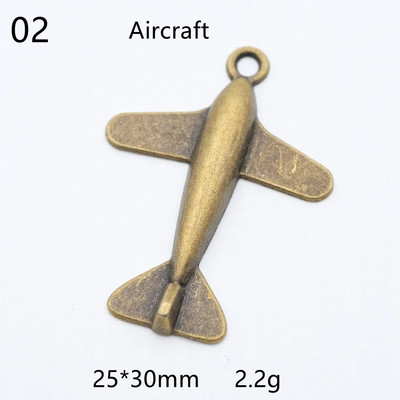 Nr.1-19 Vintage metallist ripats pronksist isetegemise võlu Star Sildid Astro Citation Järjehoidjad Ripats Päevik Kaunistus Kaelakee ornament