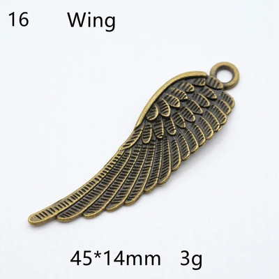 Nr.1-19 Vintage metallist ripats pronksist isetegemise võlu Star Sildid Astro Citation Järjehoidjad Ripats Päevik Kaunistus Kaelakee ornament