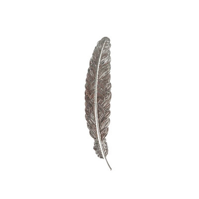 Loominguline retro metallist sulgedega järjehoidja Ilus lahe raamatuleht, lastele õpilaste kingitused, kirjatarbed, koolitarbed, 1 tk