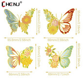 Hiina stiilis metallist liblikas lillede järjehoidjad peenelt õõnsad tutiga ripatsiga raamatuklambrid õpilastele lugemistööriistad koolitarbed