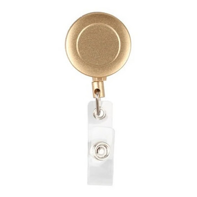 Alumíniumötvözet kártya tartó névjegykártya tartó ABS visszahúzható kitűző orsóval, személyi igazolványtartó ápoló kiegészítők