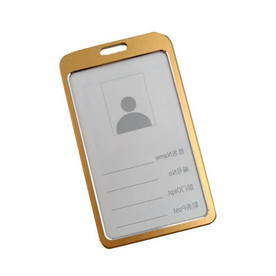 Alumíniumötvözet kártya tartó névjegykártya tartó ABS visszahúzható kitűző orsóval, személyi igazolványtartó ápoló kiegészítők