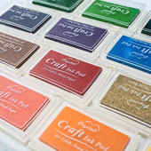 1vnt 15 spalvų didelis rašalo pagalvėlė Antspaudų planuoklė iškarpų knyga silikoninis antspaudas pasidaryk dienoraštis sveikinimo atvirukų gaminimo reikmenys