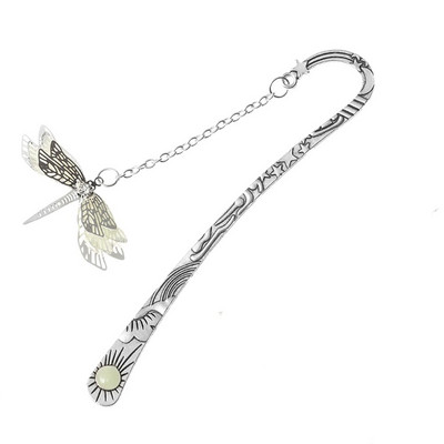 Armsad helendavad retro metallist sulgedega järjehoidjad Öökull Dragonflies Liblikad Raamatumärgid õpetajatele Kingitusraamatu kirjatarvete tarvikud