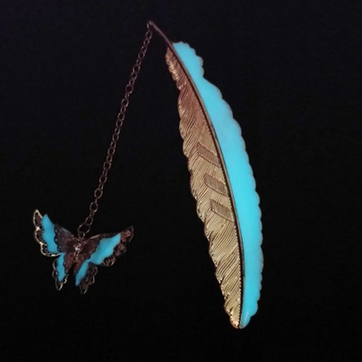 Armsad helendavad retro metallist sulgedega järjehoidjad Öökull Dragonflies Liblikad Raamatumärgid õpetajatele Kingitusraamatu kirjatarvete tarvikud