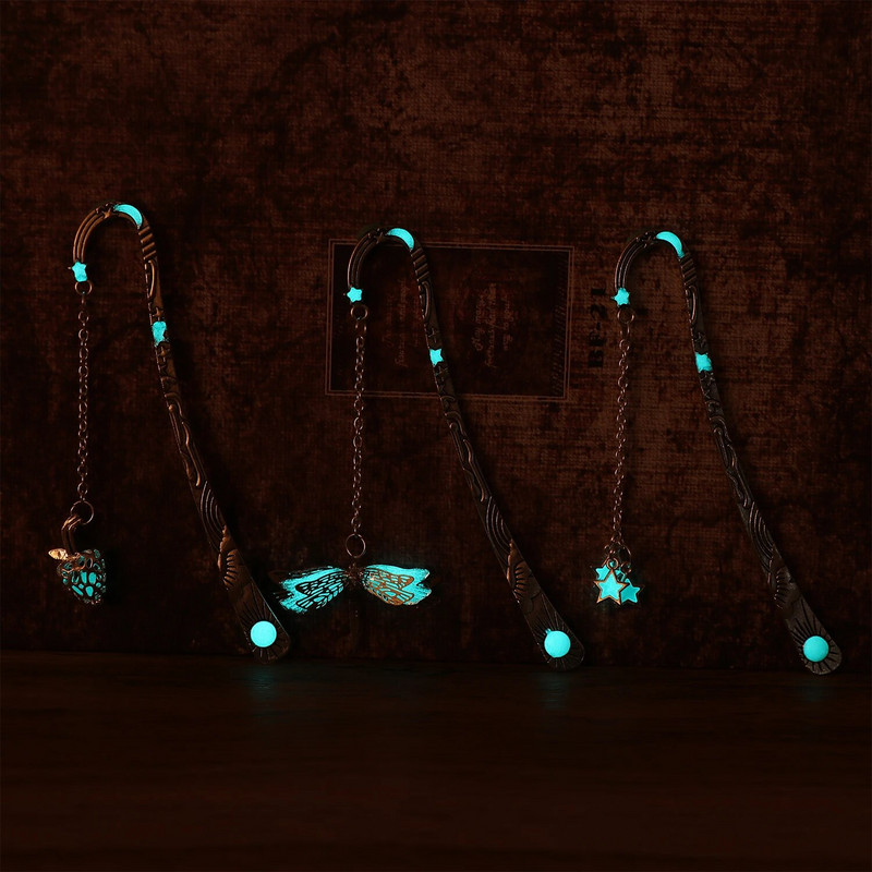 Armsad helendavad retro metallist sulgedega järjehoidjad Öökull Dragonflies Liblikad Raamatumärgid õpetajatele Kingitusraamatu kirjatarvete tarvikud