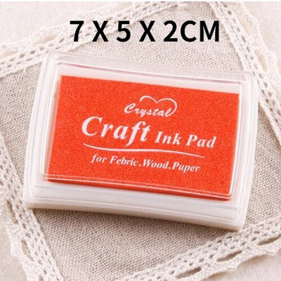 Gradiento spalvingos rankdarbių rašalo pagalvėlės Rankų darbo aliejaus pagrindu pagamintos rašalo pagalvėlės Audinys Popierius Piešimas pirštais Rankinis paskyros iškarpų knygų priedai