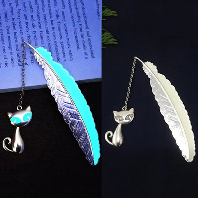 Armsad helendavad metallist sulgedest järjehoidjad Liblikad Öökullid Kiilid Raamatumärgid õpetajatele Kingituseks kaunid raamatutarvikud