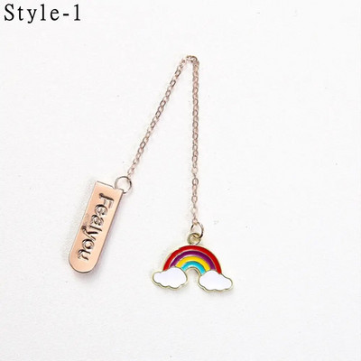 Cute Ins Style Metal Creative Tutt Järjehoidja Multi Styles Raamatuklamber Loomade Puu Astronauti Raamatuhoidja Positsioneerimisklamber