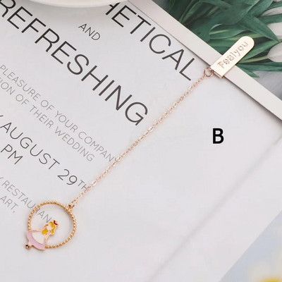 Cute Ins Style Metal Creative Tutt Järjehoidja Multi Styles Raamatuklamber Loomade Puu Astronauti Raamatuhoidja Positsioneerimisklamber