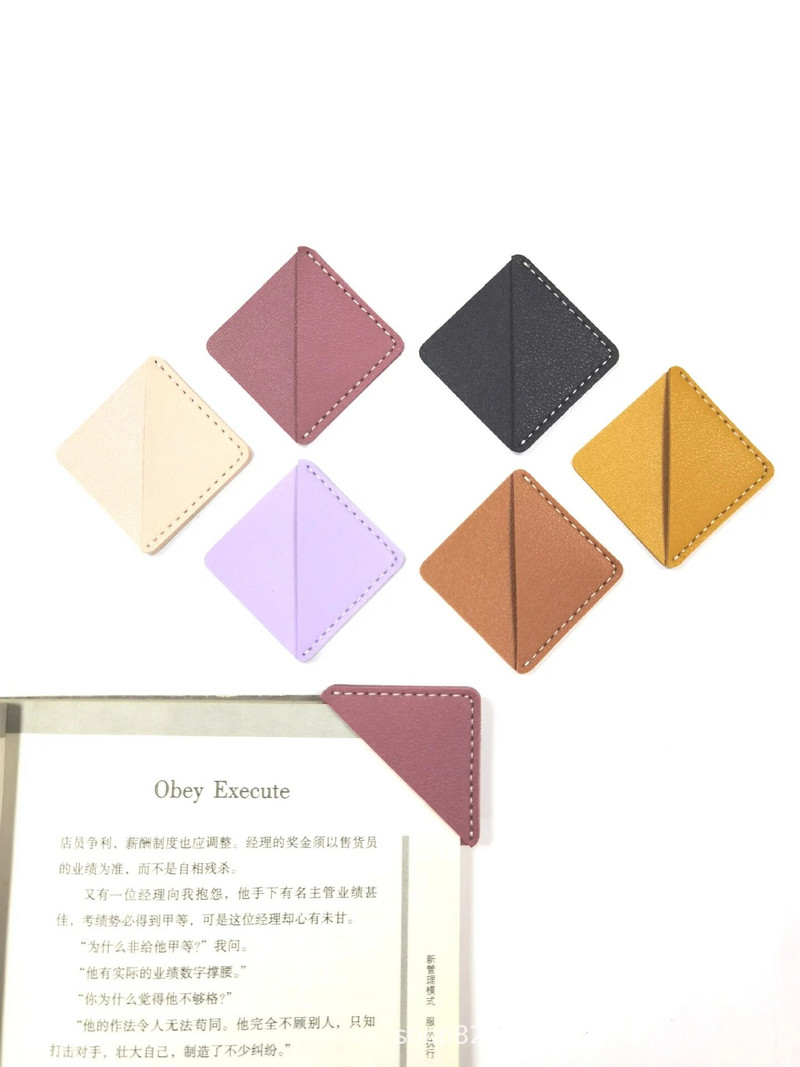 2 vnt. Oda Deimanto formos žymė Žymeklis Puslapis Aplanko kampo apsaugos rinkinys Kvadratinė žymė Knygų žymės Knygos kampelis