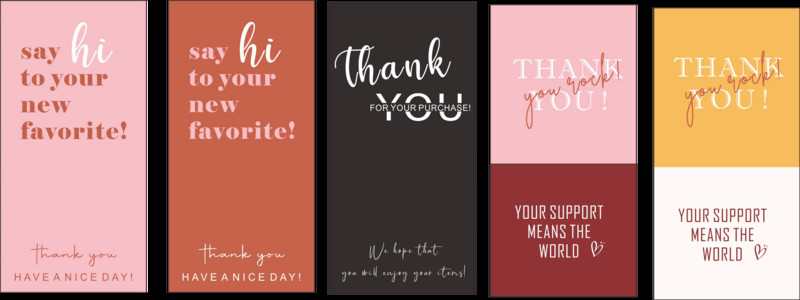 5 * 10 cm 30 gab. Paldies par pirkumu Uzlīmes Plombu etiķetes Preču iepakojuma Aizzīmogošanas Dekorācijas uzlīmes