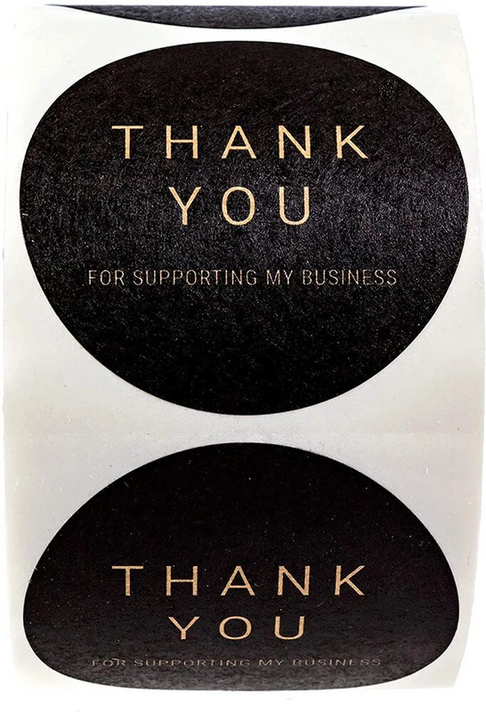 500 tk Käsitsi valmistatud kleebised Täname kleebised ettevõtetele 1,5-tollised holograafilised teile Kleebised Tihendid Kleebised Sildid Kleebiserull