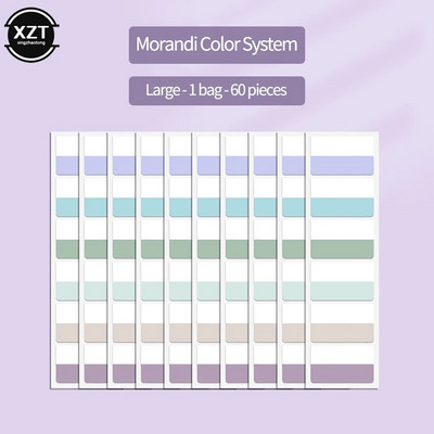 UUS Värvilised kleepuvad vahekaardid Märkmed Memorandumid Märkmik Lehekülje markerid Liigituskleebis Kontori koolitarbed