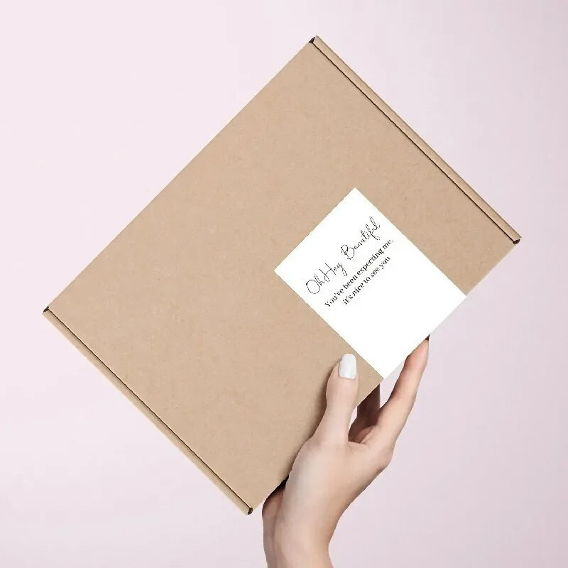 50 tk valge lihtne ristkülikukujuline tänukleebis pühadepeo kinkekarbi kaunistus küpsetamiseks kooki pitseerimiseks kleebis ettevõtete pakend