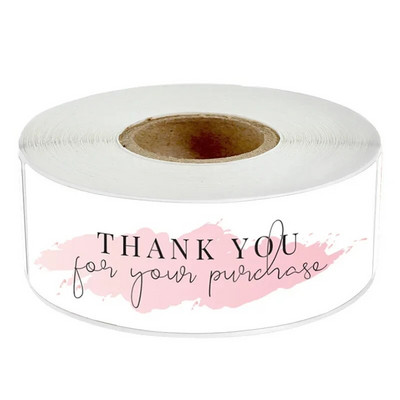 120 τμχ Αυτοκόλλητο "Ευχαριστούμε για την παραγγελία σας" Αυτοκόλλητο δώρου συσκευασίας Αυτοκόλλητο φάκελος ψησίματος Αυτοκόλλητο εορταστική διακόσμηση Δώρο γενεθλίων