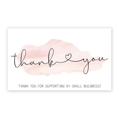Etichete de felicitare de 30 buc. Vă mulțumim pentru comanda dvs. Card de hârtie kraft pentru afaceri mici, bricolaj, artizanat, card de decorare pentru cadou, vânzare cu amănuntul online