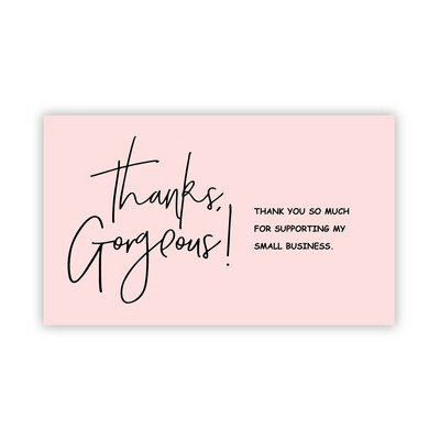 Etichete de felicitare de 30 buc. Vă mulțumim pentru comanda dvs. Card de hârtie kraft pentru afaceri mici, bricolaj, artizanat, card de decorare pentru cadou, vânzare cu amănuntul online
