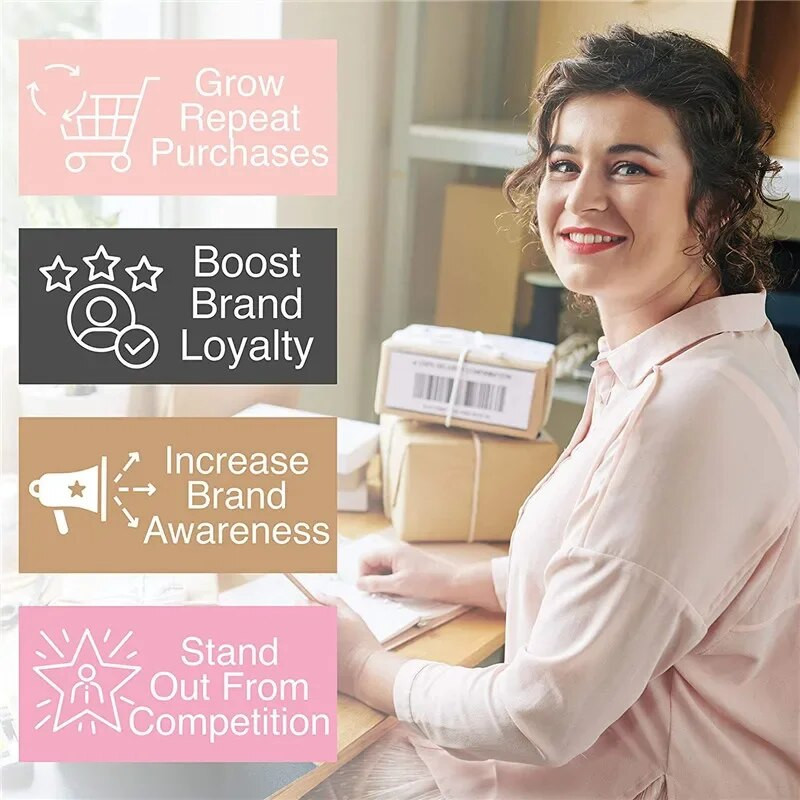 50 τμχ/συσκευασία "Ευχαριστώ για την υποστήριξη της επιχείρησής μου" Μαύρη ορθογώνια δωροκάρτα Συσκευασία καταστήματος Διακοσμητικές ετικέτες ψησίματος ανθοπωλείου