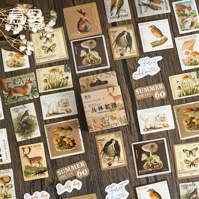 46 kom/pak Gardenia Blossoms Mini Papirnati Dnevnik Naljepnica DIY Scrapbooking Dekorativna naljepnica