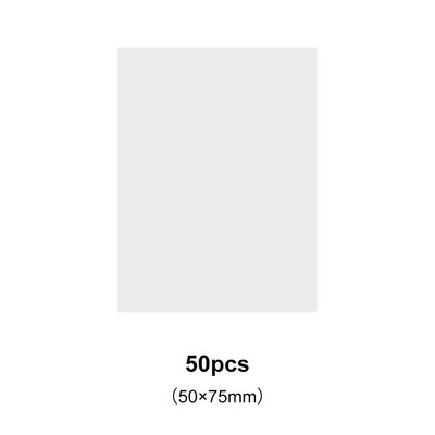 50 lapų permatomas Paskelbtas Lipniųjų užrašų bloknotai Skaidrus bloknotas, kuriame yra vandeniui atsparus užrašų bloknotas, skirtas žurnalo mokyklos raštinės reikmenims