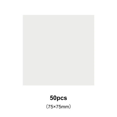 50 lapų permatomas Paskelbtas Lipniųjų užrašų bloknotai Skaidrus bloknotas, kuriame yra vandeniui atsparus užrašų bloknotas, skirtas žurnalo mokyklos raštinės reikmenims