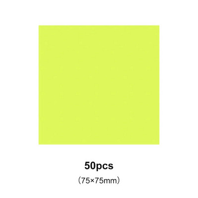 50 lapų permatomas Paskelbtas Lipniųjų užrašų bloknotai Skaidrus bloknotas, kuriame yra vandeniui atsparus užrašų bloknotas, skirtas žurnalo mokyklos raštinės reikmenims