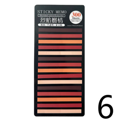 Δημοσιεύτηκαν 300 φύλλα Διαφανή αυτοκόλλητες σημειώσεις Αυτοκόλλητος σχολιασμός Διαβάστε βιβλία Σελιδοδείκτες Καρτέλες Σημειωματάριο Αισθητική γραφική ύλη