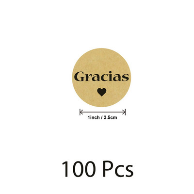 100-500 tk. Sildid Kleebised pitsatile Sildid Käsitsi valmistatud kleebis Ümmargune kraft, mis on küpsetatud armastusega Äri tänukleebised