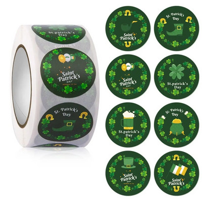 500Pcs/Roll Love Heart Shap Sticker Seal Labels Cute Stationery Scrapbooking Scrapbooking for Craft Birthday Party Συσκευασία δώρου