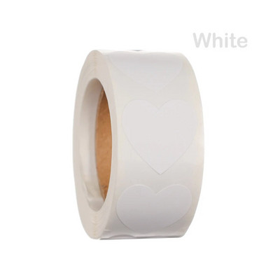 500Pcs/Roll Love Heart Shap Sticker Seal Labels Cute Stationery Scrapbooking Scrapbooking for Craft Birthday Party Συσκευασία δώρου