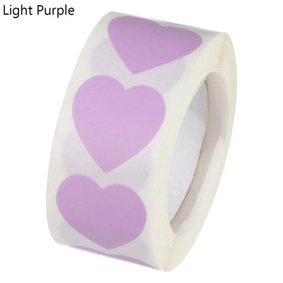 500Pcs/Roll Love Heart Shap Sticker Seal Labels Cute Stationery Scrapbooking Scrapbooking for Craft Birthday Party Συσκευασία δώρου