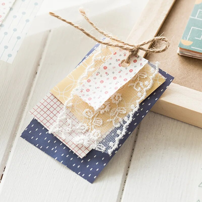 50 φύλλα Fresh Design Χαρτί δημιουργικού υλικού για Scrapbooking Journal Decoration DIY Supplies