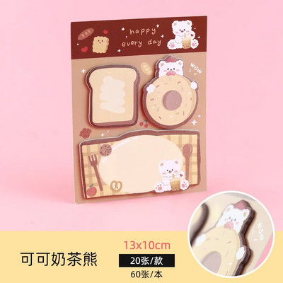 Kawaii Porgand N Times Kleepuvad märkmed Loomingulised kontorikaunistused Paber Memoleht Saatetarbed Kaunistus Jaapani kirjatarbed