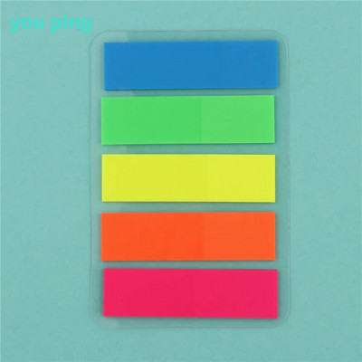 Uus värv 100 lehte Isekleepuv memoleht Kleepuvad märkmed Järjehoidja Point It Marker Memokleebis Paber Kontoritarbed