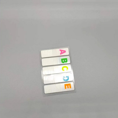 100 lehte Postitatud Läbipaistev kleepmärkmik Memoleht Selge kleepmärkmed Registri vahekaardid Järjehoidja Kirjatarbed Kontoritarbed