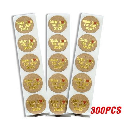 100-500 TK Ümmargused kleebised "AITÄH" pitsat Sildid Sildid Kleebised Scrapbooking Pakettide jaoks Kirjatarvete kleebis peotegevuseks