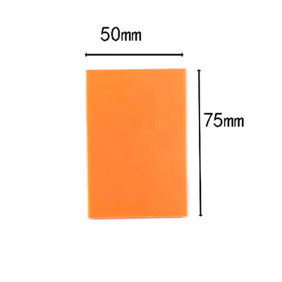 Värvilised läbipaistvad kleeppaberid 50 lehte Veekindlad Postitatud Läbipaistvad kleebised Mittekatvad isekleepuvad memopadjad