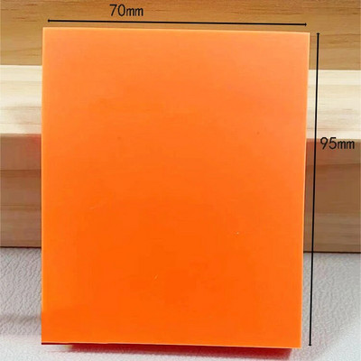 Värvilised läbipaistvad kleeppaberid 50 lehte Veekindlad Postitatud Läbipaistvad kleebised Mittekatvad isekleepuvad memopadjad