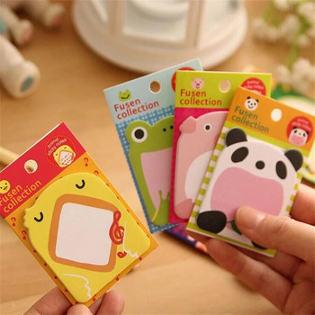 8 τμχ/παρτίδα Δημιουργικά χαρτικά DIY Animal Series Cute Paper Memo Pad / Sticker Post Sticky Notes Σχολικά προμήθειες γραφείου