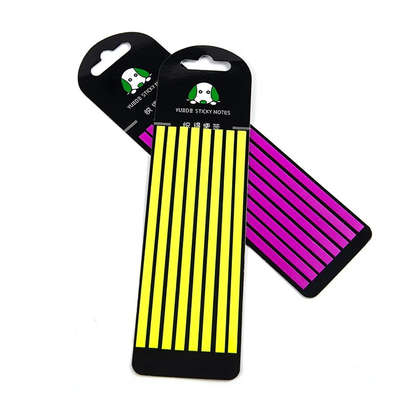 100/160/PCS Βοήθημα ανάγνωσης επισήμανσης αυτοκόλλητο Διαφανές φθορίζουσες καρτέλες ευρετηρίου Σημαίες Sticky Note Χαρτικά Σχολικά είδη γραφείου