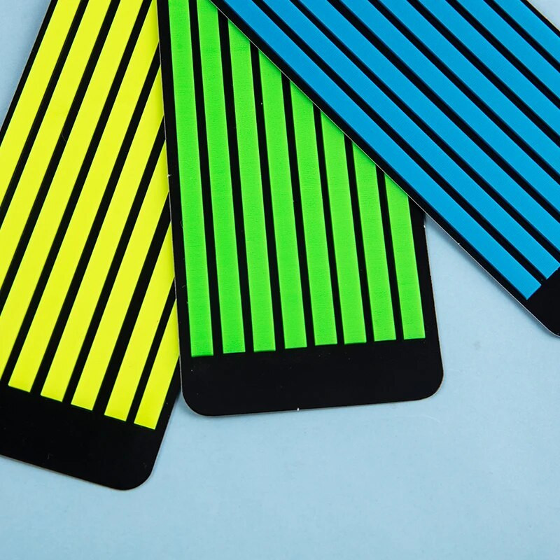 100/160/PCS Βοήθημα ανάγνωσης επισήμανσης αυτοκόλλητο Διαφανές φθορίζουσες καρτέλες ευρετηρίου Σημαίες Sticky Note Χαρτικά Σχολικά είδη γραφείου