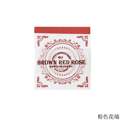 20 tk Retro lilledega raami silt Rebitav märkmiku materjal Paber rämpsajakirjade plaanija Scrapbooking Dekoratiivne isetegemise käsitööpaber