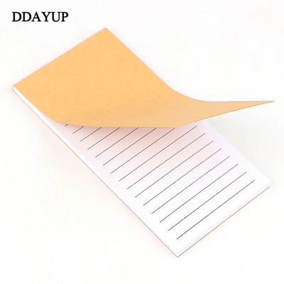 Kabatas kraftpapīra piezīmju bloks Notepad Kancelejas preces Scrapbooking Memo Piezīmes par uzdevumiem Saplīšanas kontrolsaraksta piezīmju bloks