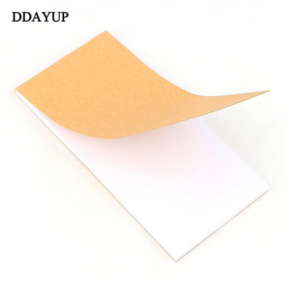 Kabatas kraftpapīra piezīmju bloks Notepad Kancelejas preces Scrapbooking Memo Piezīmes par uzdevumiem Saplīšanas kontrolsaraksta piezīmju bloks